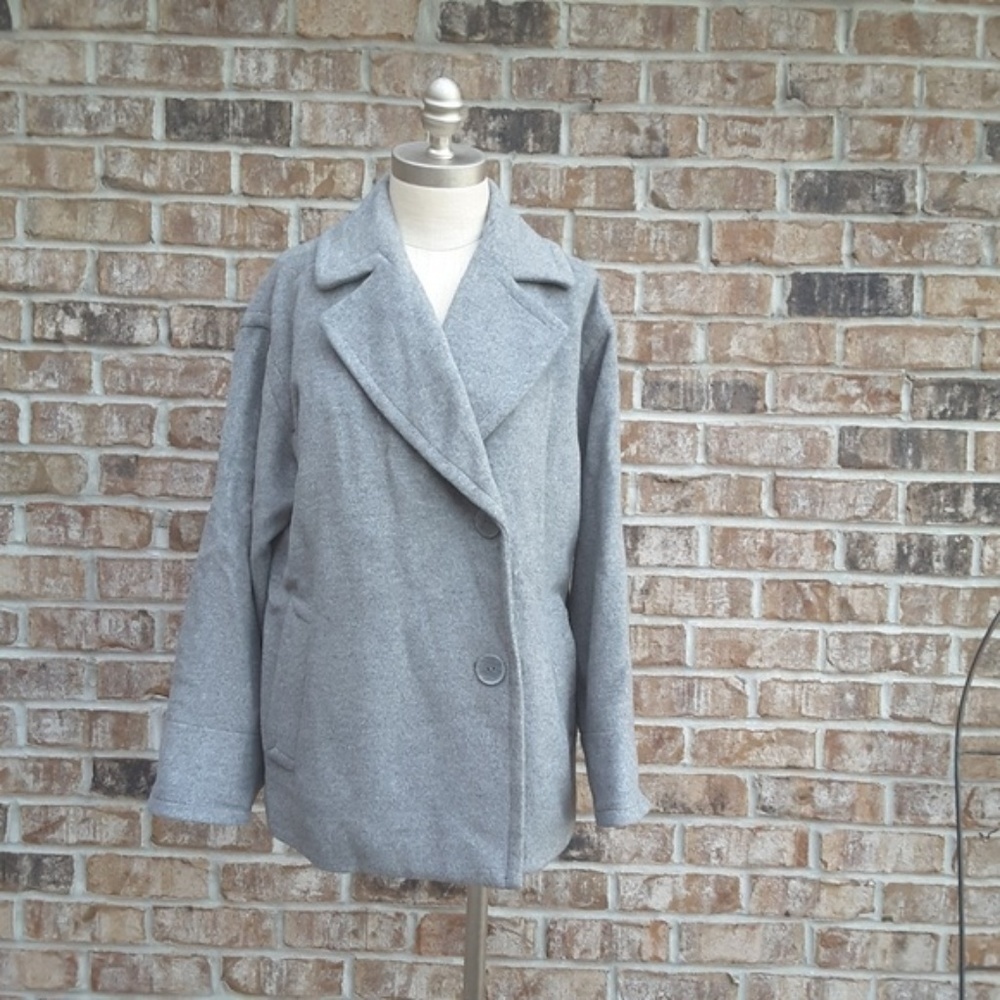 J. Jill Winter Coat Gray S